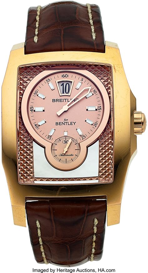 breitling bentley gold bracelet|breitling for bentley flying b.